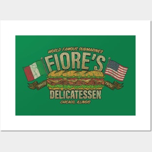 Fiore's Delicatessen Chicago 1970 Posters and Art